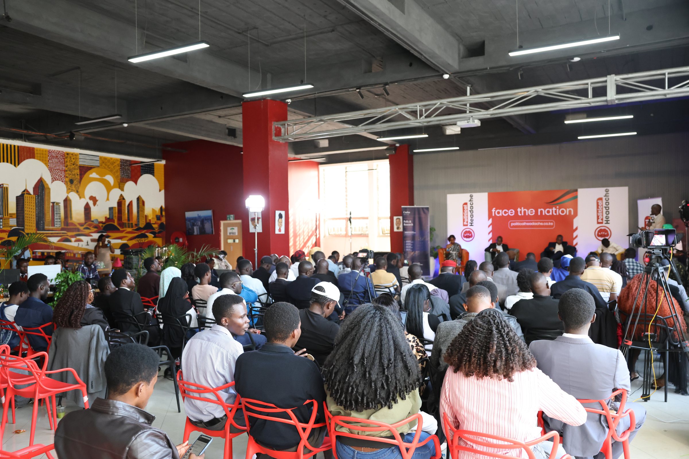 Citizens gathered at the Vision 2030 to 2060 public town hall